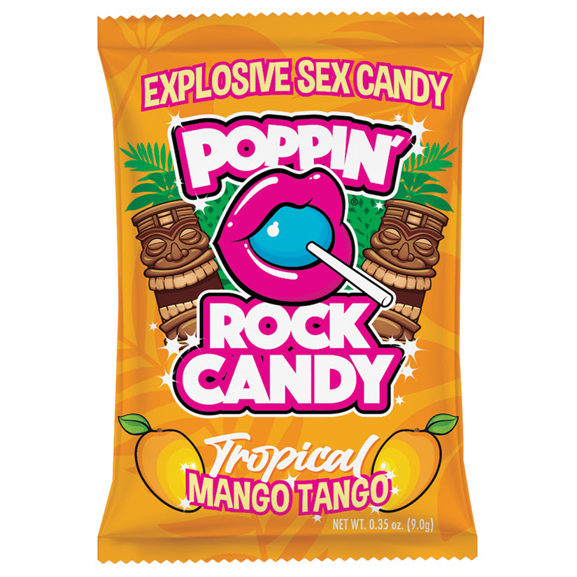 Tropical Poppin' Rock Candy - Mango
