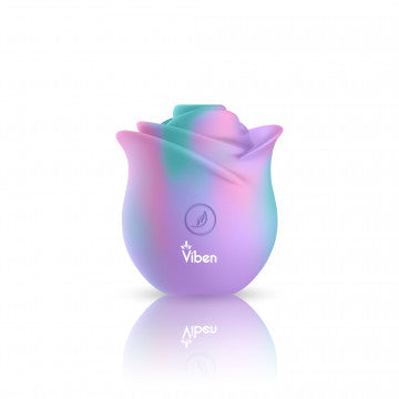 Zen Rose - Unicorn - Handheld Rose Clitoral and Nipple Stimulator