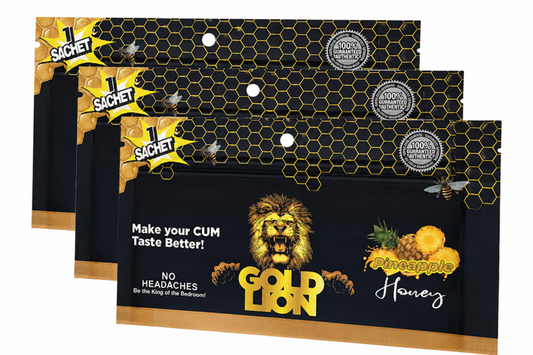 Gold Lion Pineapple Honey 3 packs for $30